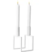 Audo Copenhagen Kubus Line Kandelaar White