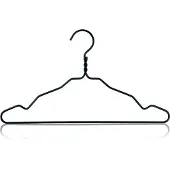 Nomess copenhagen Alu kleerhanger 5-pack zwart