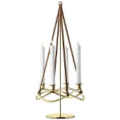 Georg Jensen Season Verlengstuk Voor Kaarshouder Goud - Accessoires voor kaarshouders & kandelaars Leer Gold - 3586517