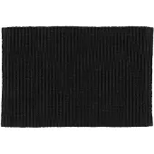 Dixie Fiona jute vloerkleed zwart 60 x 90 cm.