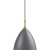 Gubi Bestlite BL9M hanglamp grijs-messing
