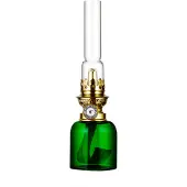 Karlskrona Lampfabrik Koholmen paraffine-lamp groen