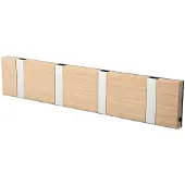 LoCa Knax kledinghanger 40 cm gewassen eiken-grijs