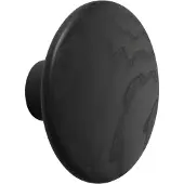 Muuto Dots Haak Hout Ø13 Cm Zwart - Haken en hangers As Black - DOTWO1302