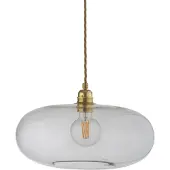 Ebb & Flow Horizon hanglamp Ø 36 cm. helder - gouden snoer