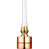 Karlskrona Lampfabrik Flaggskär parrafine-lamp koper