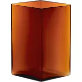 Iittala Ruutu vaaas 20,5 x 27 cm koper