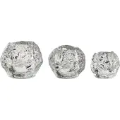 Kosta Boda Snowball waxinelichthouder 3-pack 3-pack