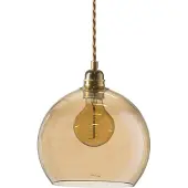 Ebb & Flow Rowan hanglamp M, Ø 22 cm. golden smoke