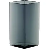 Iittala Ruutu vaas 11,5 x 18 cm grijs