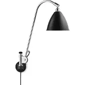 Gubi Wandlampe , Bestlite, Metallic, Woonkamer, Metaal, Designer
