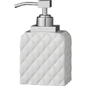 Lene Bjerre Portia zeepdispenser wit-zilver