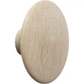 Muuto Dots Wood Coat Hooks Oak | Ø 17 cm