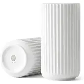 Lyngby Porcelæn Lyngby vaas wit 20 cm.
