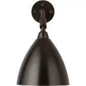 Gubi - Bestlite BL7 Wandlamp Ø16 Zwart Geelkoper/Zwart Geelkoper