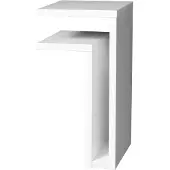Maze F-plank wit f-plank links
