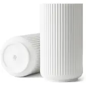 Lyngby Porcelæn Lyngby vaas wit 31 cm.