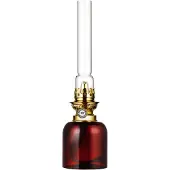 Karlskrona Lampfabrik Skeppsholmen paraffine-lamp bruin
