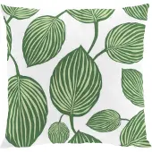 Arvidssons textil Lyckans blad kussenhoes 45x45 cm groen