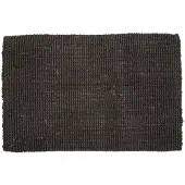 Dixie Jute deurmat zwart 60 x 90 cm