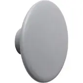 Muuto Dots Wood Coat Hooks Grey | Ø 17 cm