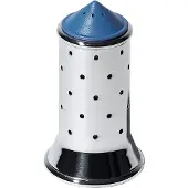 Alessi Michael Graves zoutvaatje 11,5 cm rvs blauw