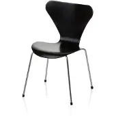 Fritz Hansen Series 7 miniatuurstoel Zwart