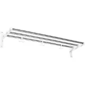 Essem Design Nostalgi hoeden-/schoenenplank chroom-wit