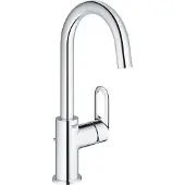 GROHE Bauloop L-Size wastafelkraan met waste chroom