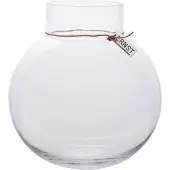 ERNST Glazen Vaas Doorzichtig 24 Cm - Vazen Leer Clear - 364452