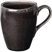 Broste Copenhagen Nordic Coal beker met oor 250 ml aardewerk bruin
