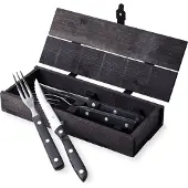 Gense Old Farmer bestek zwart set 4 stuks