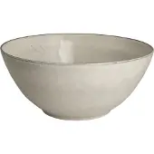 Broste Copenhagen Nordic Sand schaal ø 25 cm aardewerk wit