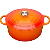 Le Creuset Gietijzeren Ronde Braadpan Oranjerood 26cm 5,3l