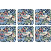 Spode Aarbeidendief onderzetter 6 pack Blauw