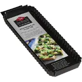 Tala Performance – Geribbelde Rechthoekige Bakvorm – 35 x 12 cm – Met Losse Bodem – Non-stick Koolstofstof – Vaatwasserbestendig
