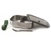 Black+blum RVS Lunchbox - 1 Ltr - Groen