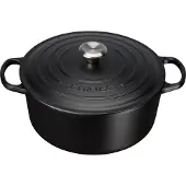 Le Creuset Signature Ronde Stoofpan 26 cm Mat Zwart