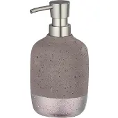 Wenko zeepdispenser Mauve 7,5 x 17,5 cm beton grijs