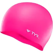 Tyr Wrinkle Free Silicone Fl Pink Zwembadmuts
