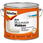 Alabastine muurverf nicotine en andere vlekken wit mat 2,5 liter