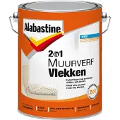 Alabastine muurverf vlekken 2in1 wit mat 5 liter