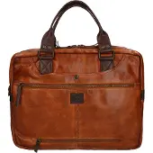 Bear design Business Laptoptas 15.6'' Leandro Cognac/Bruin