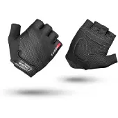 Gripgrab - Rouleur Padded Korte Vinger Zomer Fietshandschoenen Wielrenhandschoenen met Padding - Zwart - Unisex - Maat M