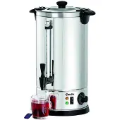 Bartscher warmwaterdispenser, 8,5 liter, afmetingen: 2,25 x 2,25 x 4,7 cm; artikelnummer: 200069