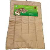 Gebr. De Boon Ligkussen Cozy Duo bruin/wit 104x67 cm Slaapplezier
