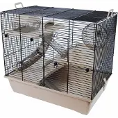 Gebr. De Boon Interzoo hamsterkooi Pinky 3 beige Interzoo