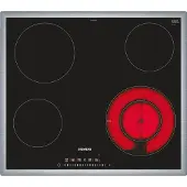 Siemens iQ300 ET645FFN1E kookplaat Zwart Ingebouwd 60 cm Keramisch 4 zone(s)