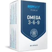 Body & Fit Omega 3 6 9 - Visolie - Sportsupplement met Vitamine E - 60 Softgels