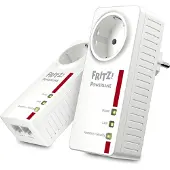 FRITZ! Powerline 1220E Set International Geen WiFi 1200 Mbps 2 adapters